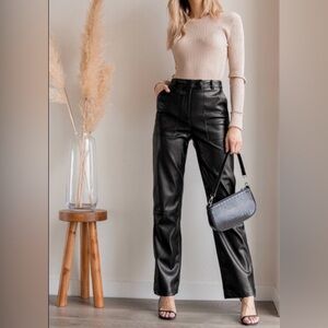 ✨Host pick✨Wilfred  Melina collection Faux  Leather Pants